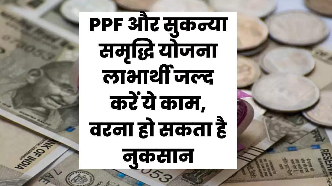 PPF और सुकन्या समृद्धि योजना लाभार्थी जल्द करें ये काम, वरना हो सकता है नुकसान