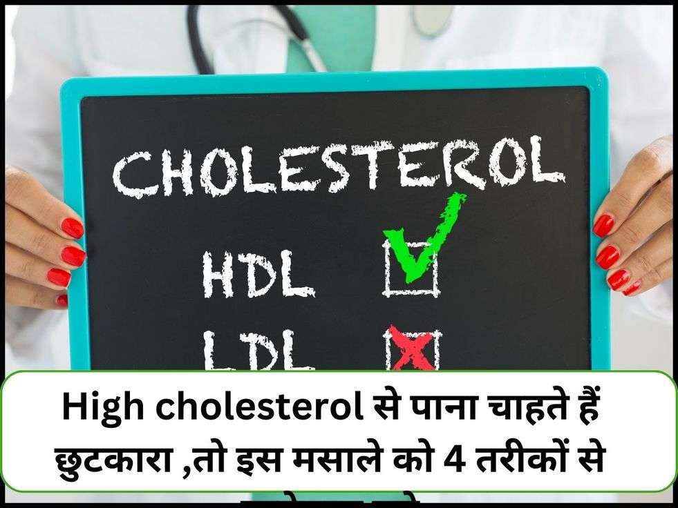 High Cholesterol: High cholesterol से पाना चाहते हैं छुटकारा ,तो इस मसाले को 4 तरीकों से इस्तेमाल करे