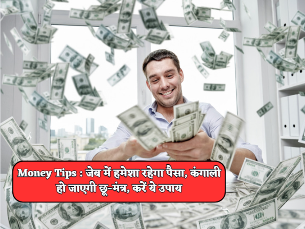 Money Tips  जेब में हमेशा रहेगा पैसा, कंगाली हो जाएगी छू-मंत्र, करें ये उपाय 