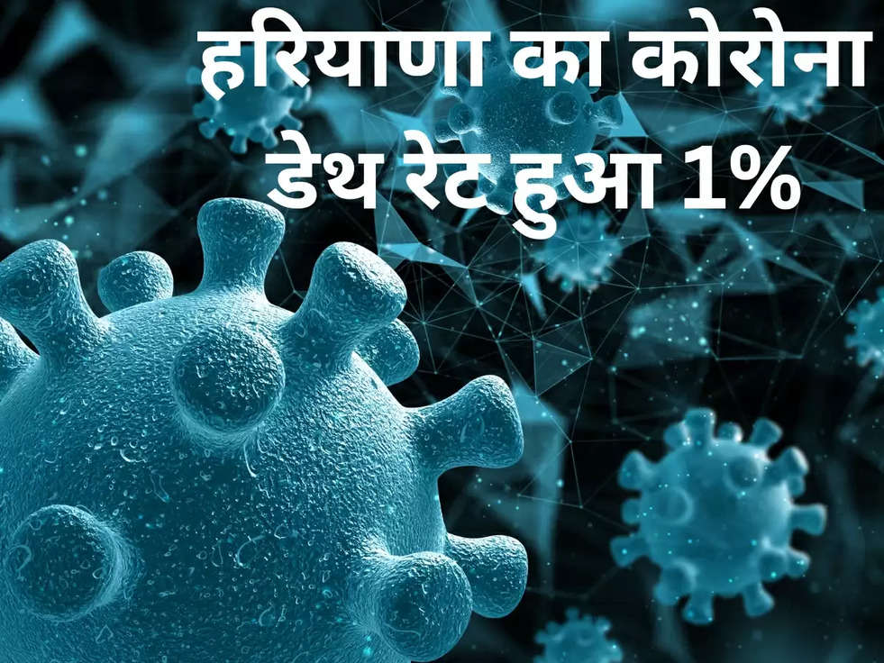 हरियाणा का कोरोना डेथ रेट हुआ 1%