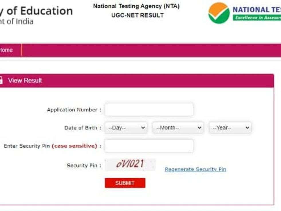 CSIR UGC NET Result