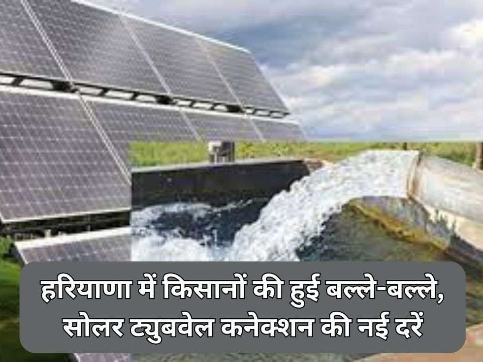 Haryana Solar Tubewell Conection