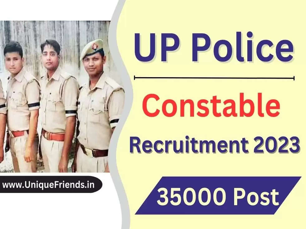 up police constable recruitment 2023