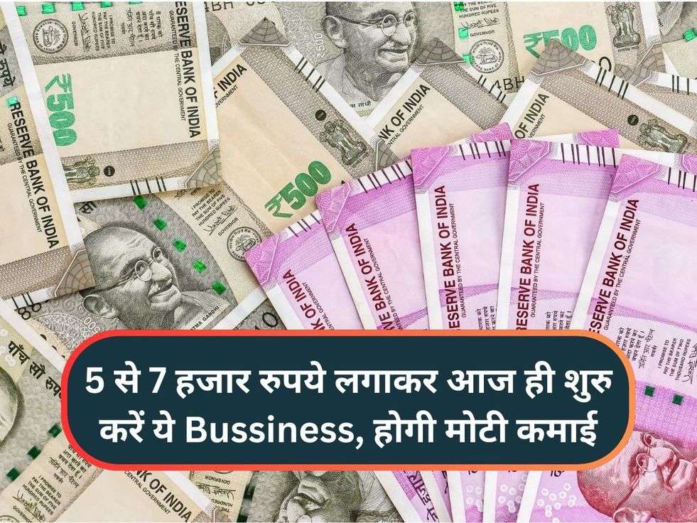 5 से 7 हजार रुपये लगाकर आज ही शुरु करें ये Bussiness, होगी मोटी कमाई