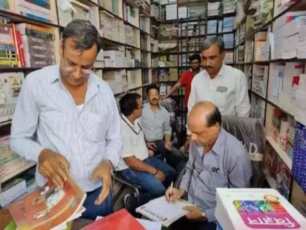 ncert officers raid hansi hisar book shops