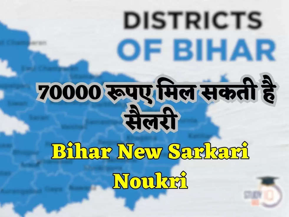 Bihar New Sarkari Noukri: 12वीं पास के लिए सुनहरा मौका, 70000 रूपए मिल सकती है सैलरी 