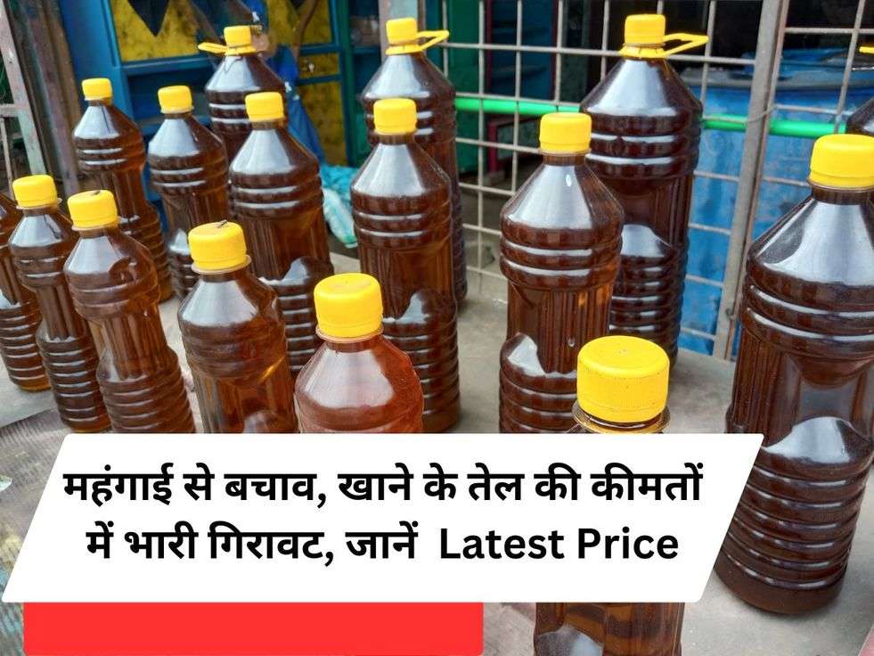 Oil Hike: महंगाई से बचाव, खाने के तेल की कीमतों में भारी गिरावट, जानें  Latest Price