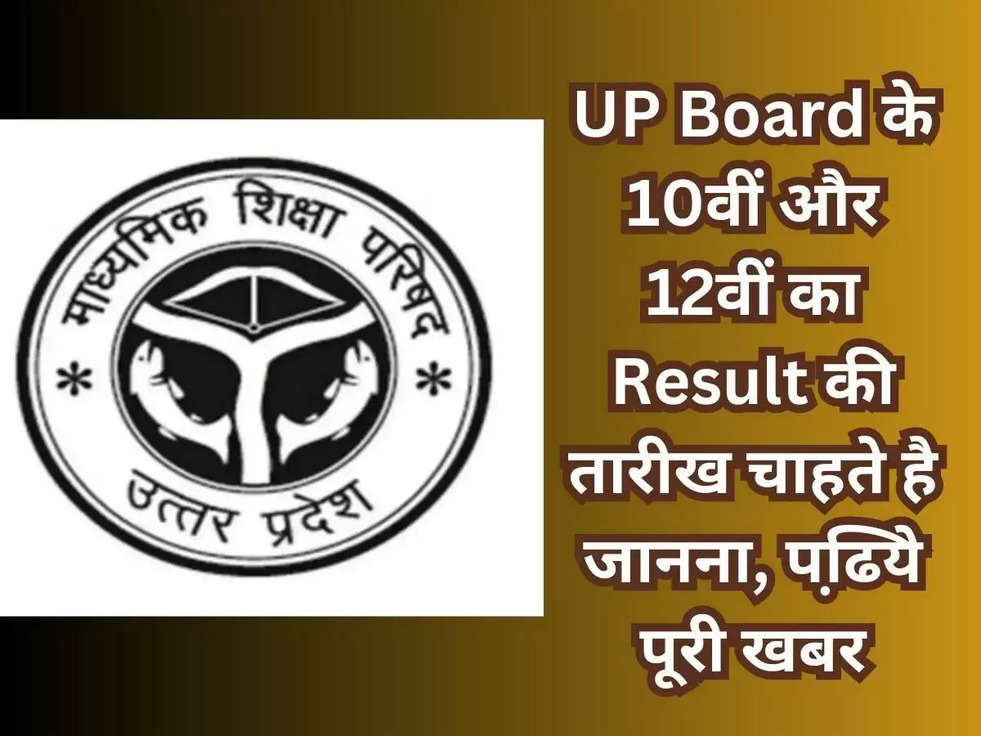 UP Board के 10वीं और 12वीं का Result की तारीख चाहते है जानना, पढि़ये पूरी खबर