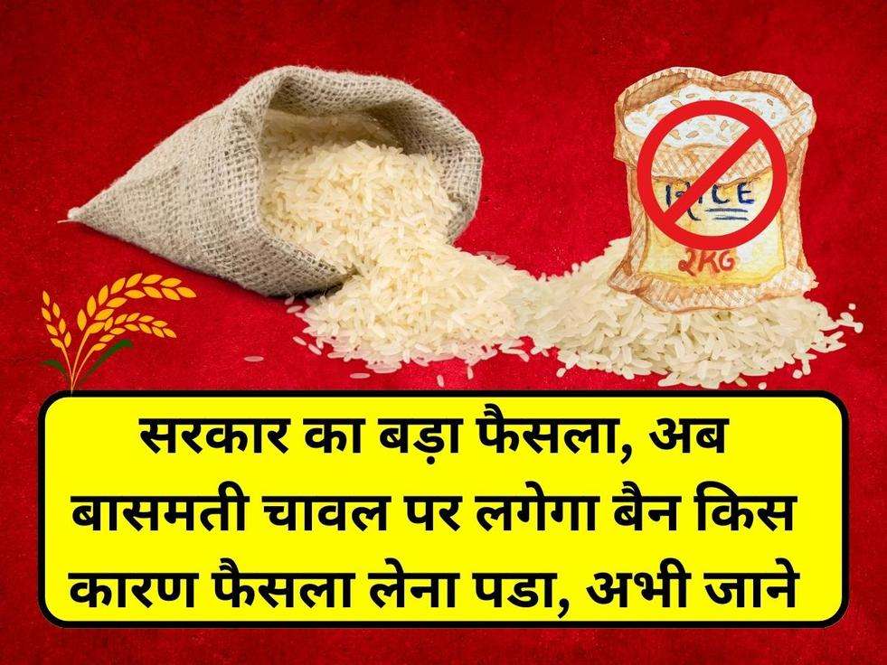 Ban on Basmati Rice