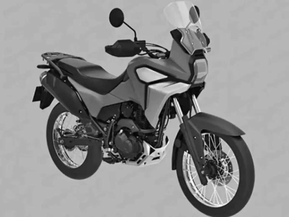 ऐसी दिखती है Honda की नई एडवेंचर मोटरसाइकिल, देखिए