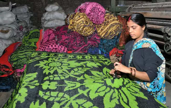 Panipat handloom market