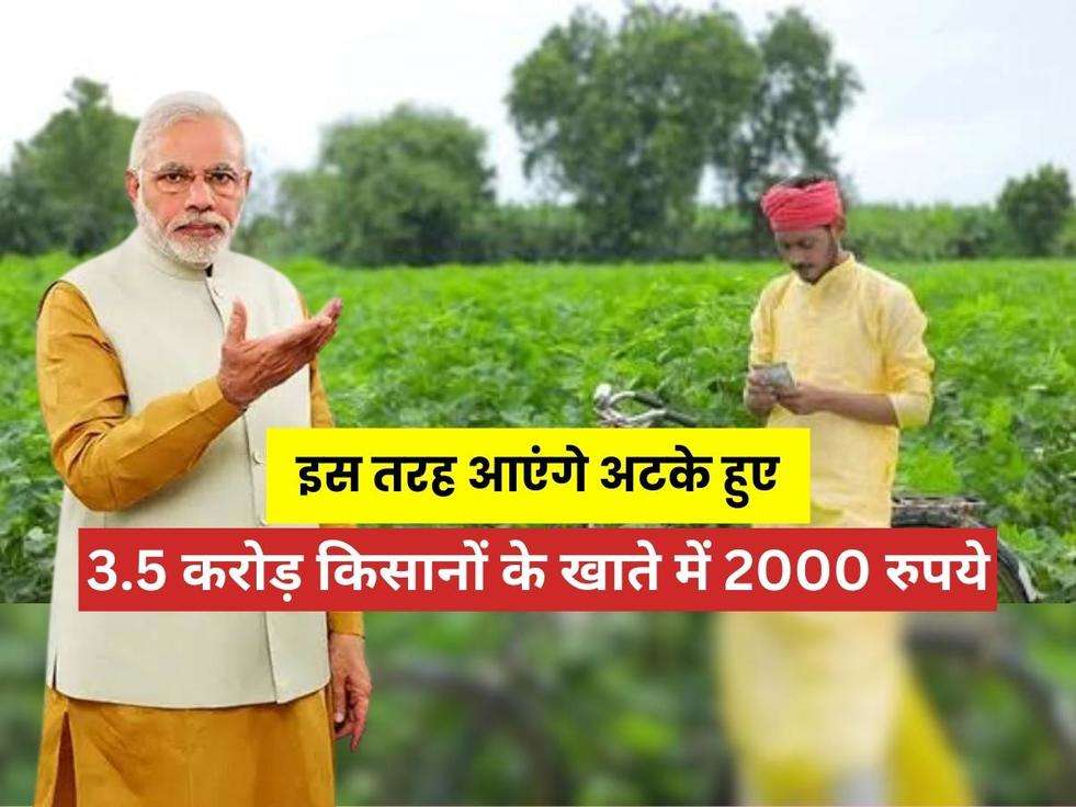 PM Kisan Yojana: इस तरह आएंगे अटके हुए 3.5 करोड़ किसानों के खाते में 2000 रुपये, फटाफट जाने पूरी डिटेल... 