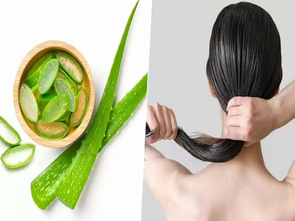 Aloe Vera: एलोवेरा में मिलाकर लगाये यह 8 चीज़े, बाल हो जायेगे चमकदार 