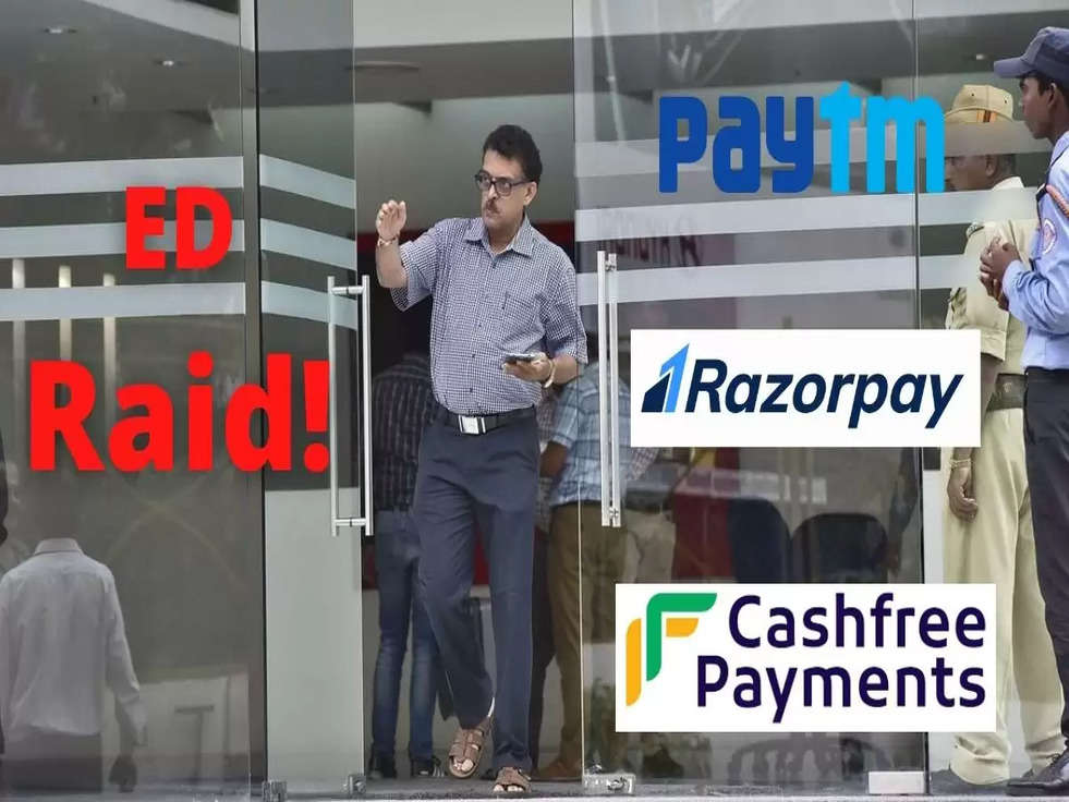 Chinese Loan Apps Case : Paytm, Razorpay और Cash free के ठिकानों पर ED की रेड