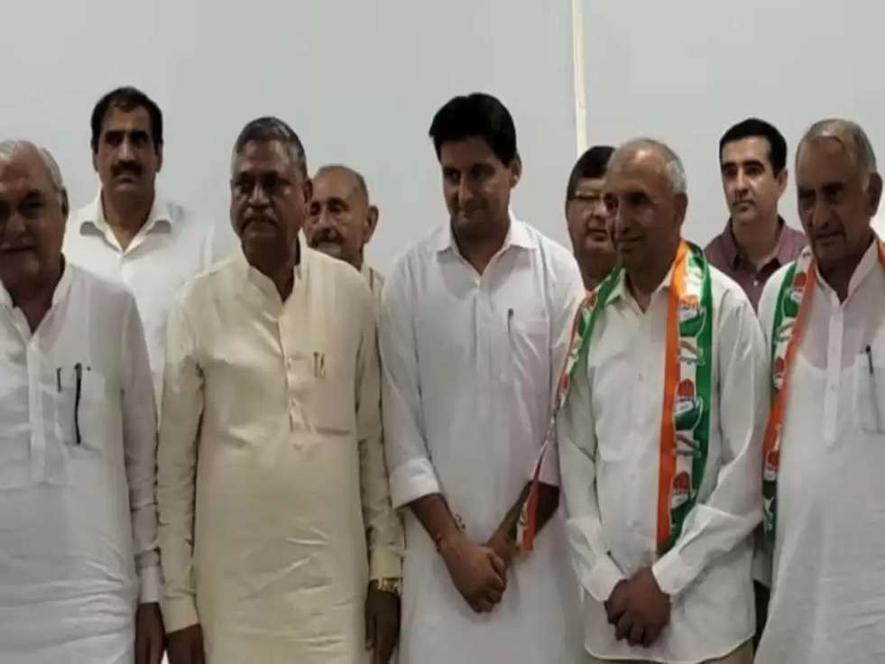 Sampat Singh Join Haryana Congress