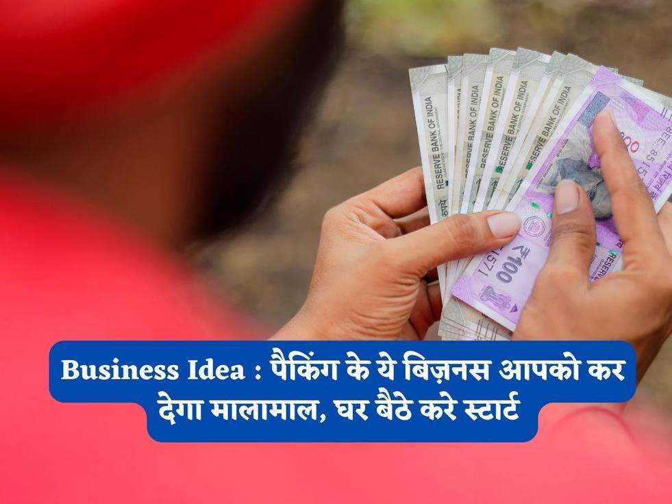 Business Idea : पैकिंग के ये बिज़नस आपको कर देगा मालामाल, घर बैठे करे स्टार्ट 