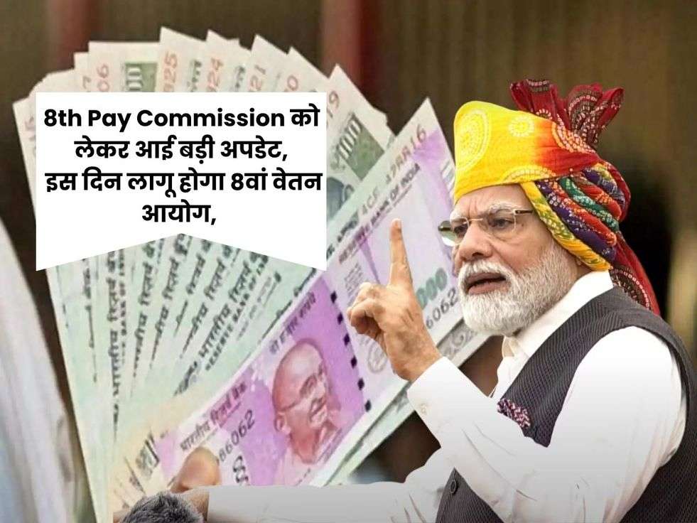 8th Pay Commission,Overview of 8th Pay Commission,8th pay commission Establishment,Fitment Factor 8th CPC,7th CPC to be Replaced by 8th Pay Commission 2023,Setup of 8th Pay Commission,8वां वेतन आयोग,7वां वेतन आयोग,मोदी सरकार,खुशखबरी,8th Pay Commission 2026