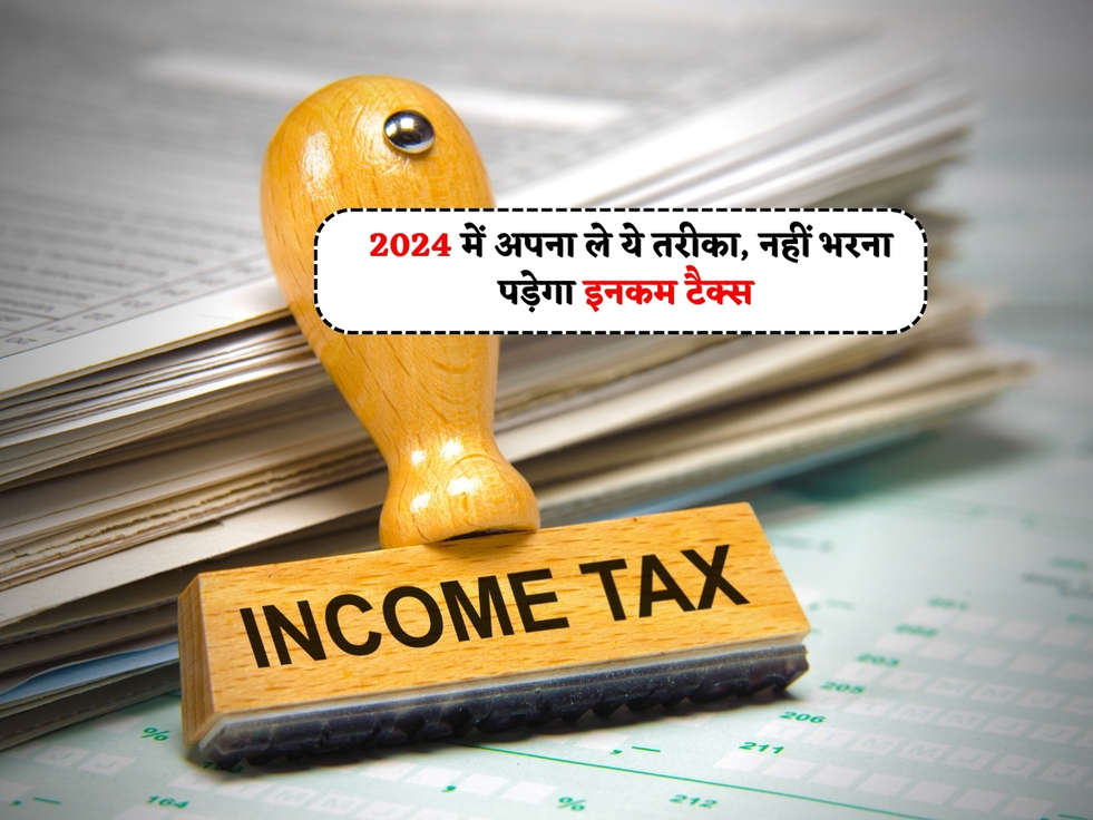 Income Tax : 2024 में अपना ले ये तरीका, नहीं भरना पड़ेगा इनकम टैक्स 