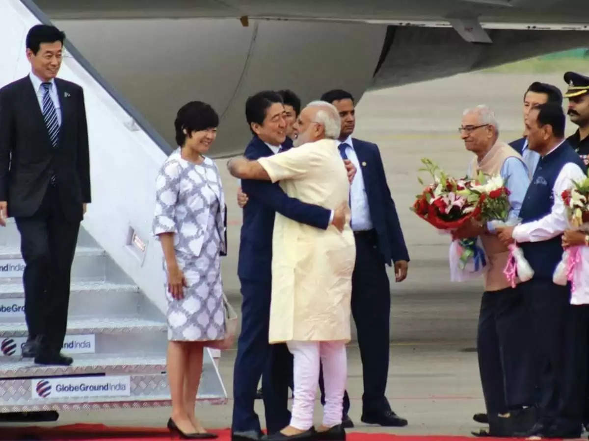 Shinzo Abe in india