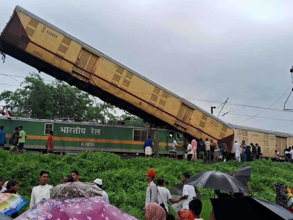 train accident west bengal