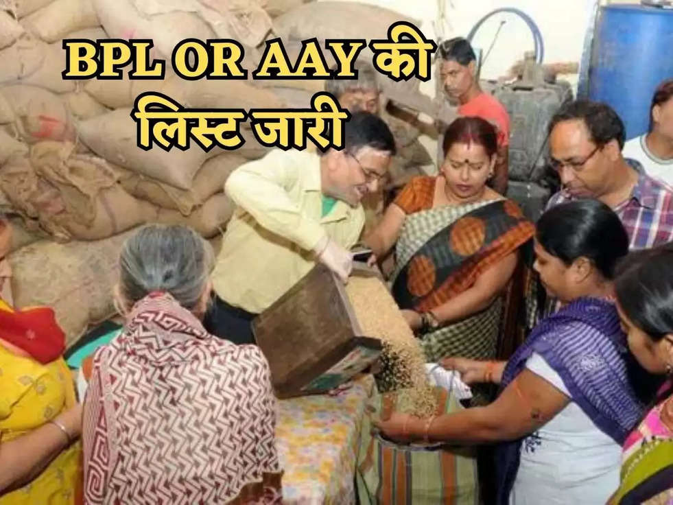 खुशखबरी-खुशखबरी! हरियाणा में हुई BPL और AAY धारकों के लिए लिस्ट जारी! 