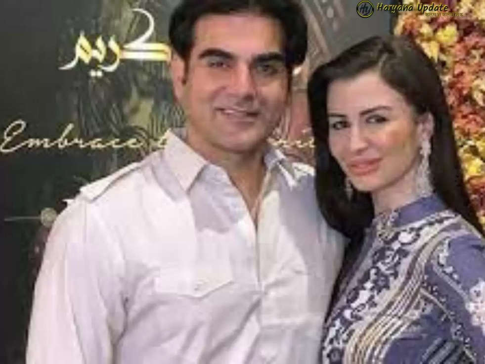 Arbaaz Khan Girl Friend: Arbaaz Khan's girlfriend Georgia came out wearing an open dress from all sides, see photos