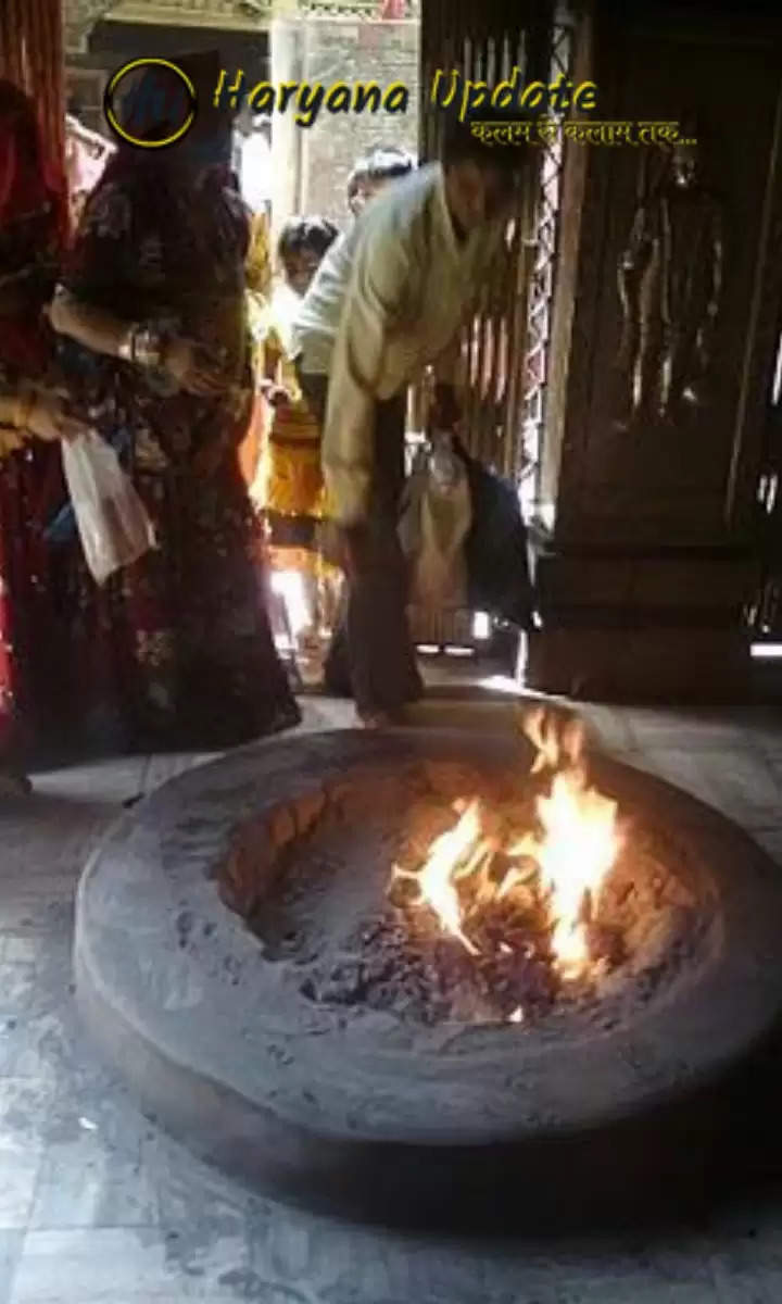 Salasar Balaji Temple Dhuni