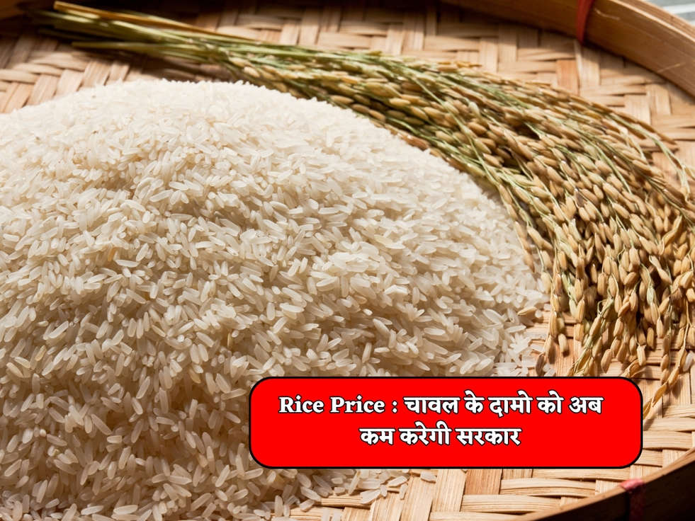 Rice Price : चावल के दामो को अब कम करेगी सरकार