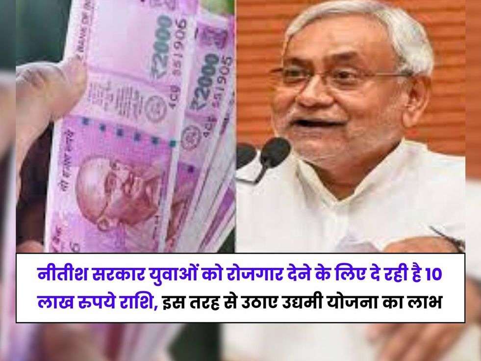 Mukhyamantri Udyami Yojana, Nitish Kumar, Bihar Government, Bihar Government Yojana, Bihar Sarkar Yojana, Udyami Yojana 10 Lakh Rupees,मुख्यमंत्री उद्यमी योजना, नीतीश कुमार, बिहार सरकार, बिहार सरकार योजना, बिहार उद्यमी योजना से 10 लाख रुपये,मुख्यमंत्री उद्यमी योजना सूची, मुख्यमंत्री उद्यमी योजना लॉगिन, मुख्यमंत्री उद्यमी योजना ऑनलाइन पंजीकरण 2023