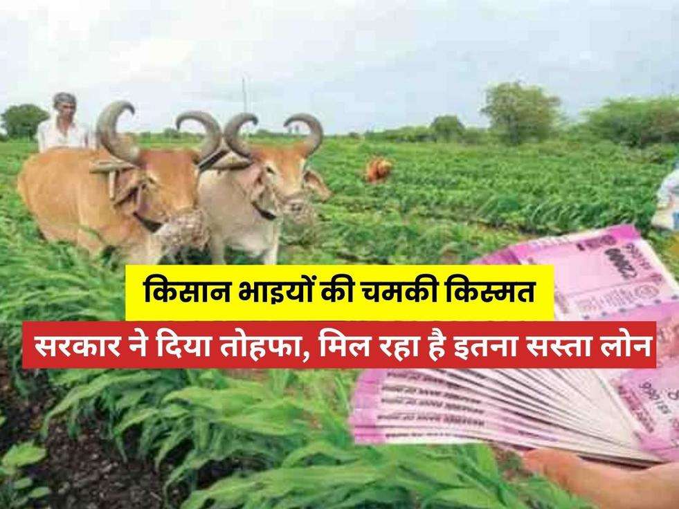 FARMER LOAN: किसान भाइयों की चमकी किस्मत, सरकार ने दिया तोहफा, मिल रहा है इतना सस्ता लोन, farmers, government scheme, KCC, KCC Scheme, kisan credit card scheme, loans