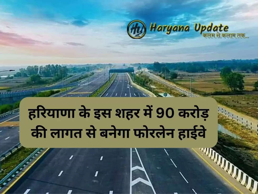 Haryana four lane highway