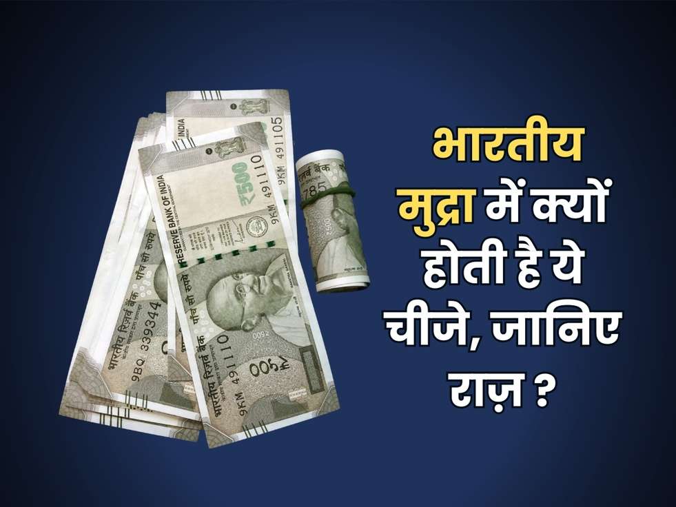 Indian Currency : भारतीय मुद्रा में क्यों होती है ये चीजे, जानिए राज़ ?