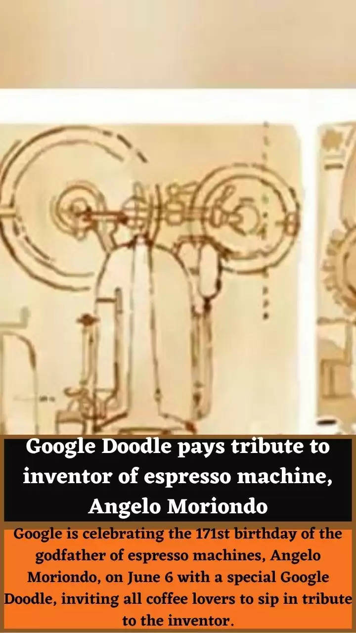 google doodle espresso machine