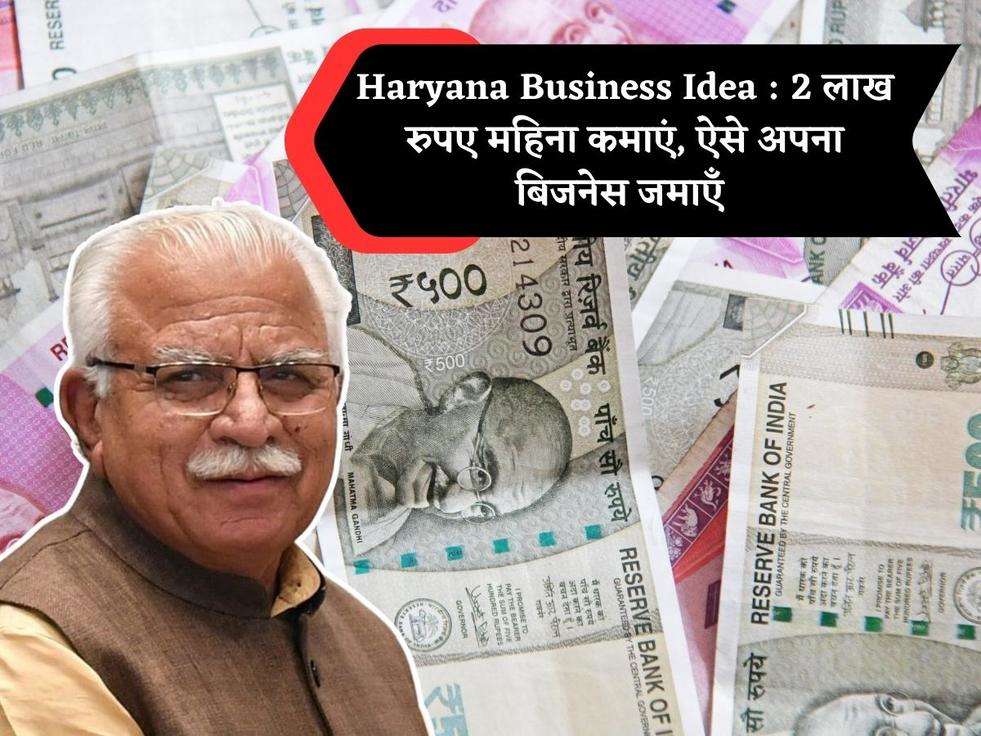 Haryana Business Idea : 2 लाख रुपए महिना कमाएं, ऐसे अपना बिजनेस जमाएँ 