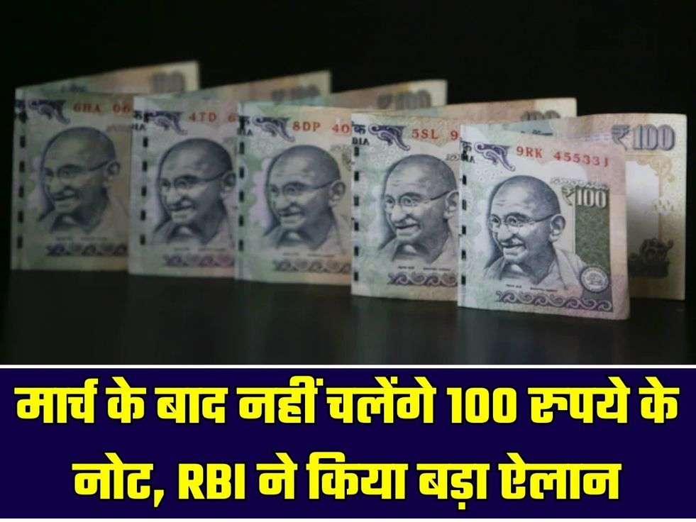 100 Rupee Notes