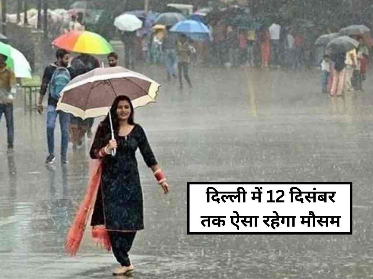 Delhi Weather News: मौसम विभाग ने जारी किया अलर्ट, दिल्ली में 12 दिसंबर ...