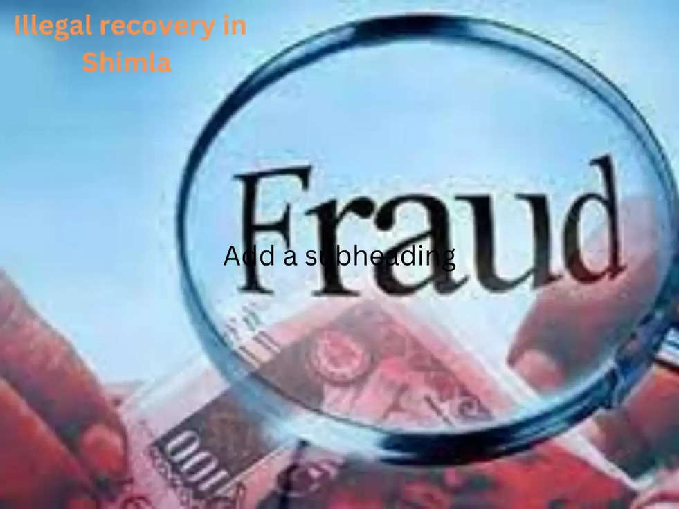 Shimla Fake IG Case: 1.49 करोड़ो की "Illegal recovery", जांच के लिए SIT गठित