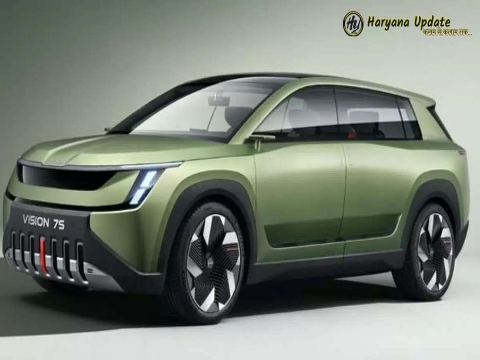 Skoda Vision 7S: आ गई है शानदार डिजाइन और फीचर्स ये इलेक्ट्रिक 7 सीटर SUV