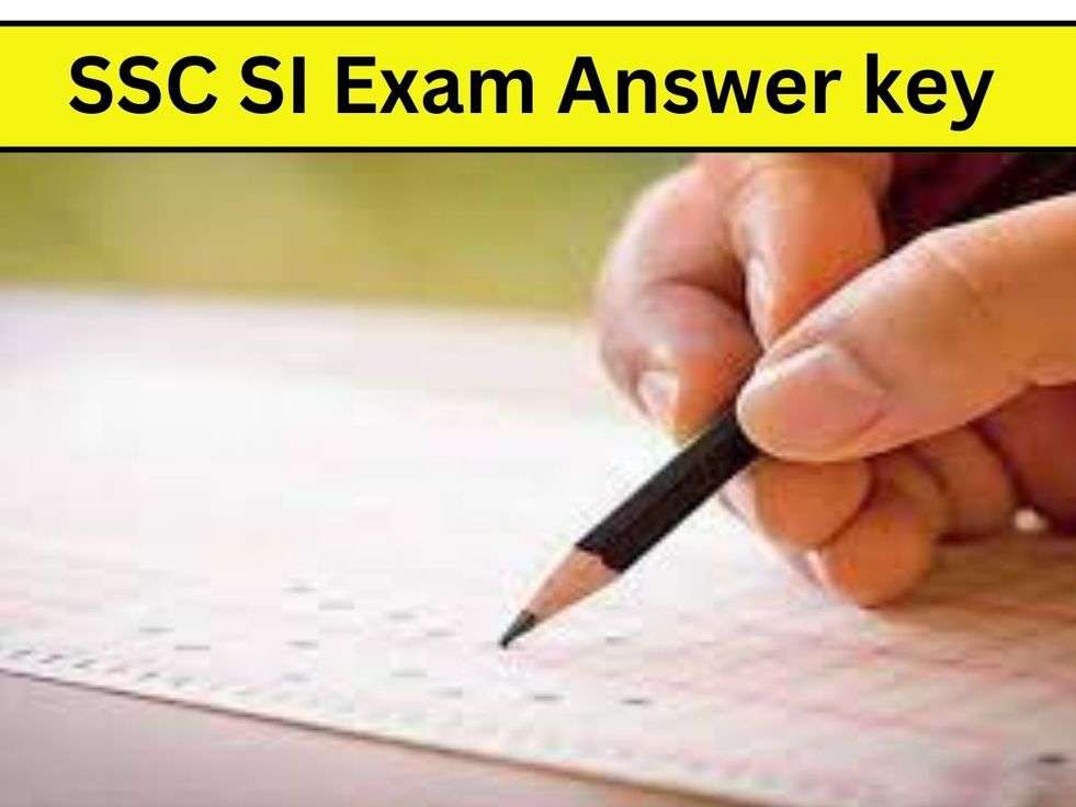 SSC SI Exam Answer key