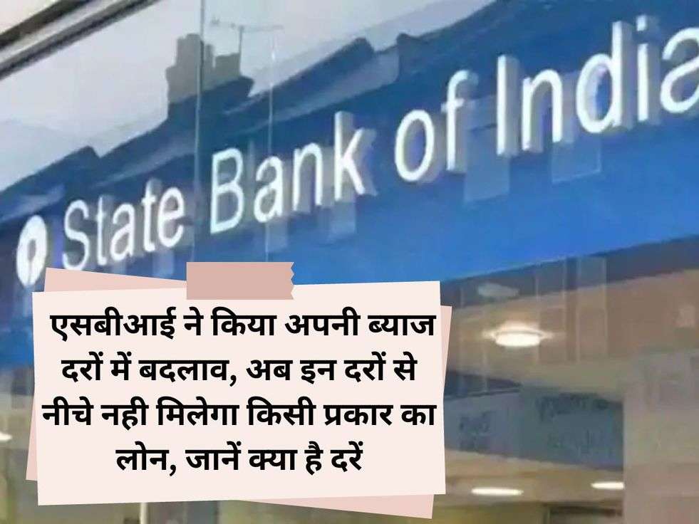 SBI Intrest Rate