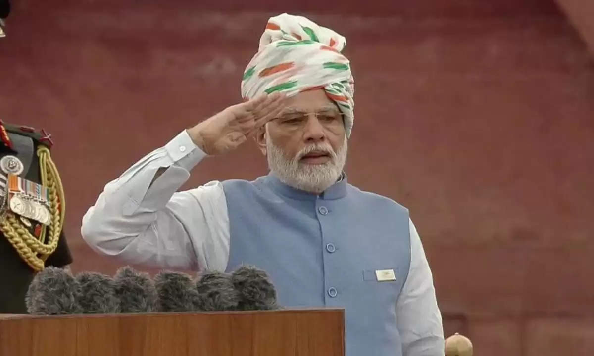 Narendra modi independence day 2022