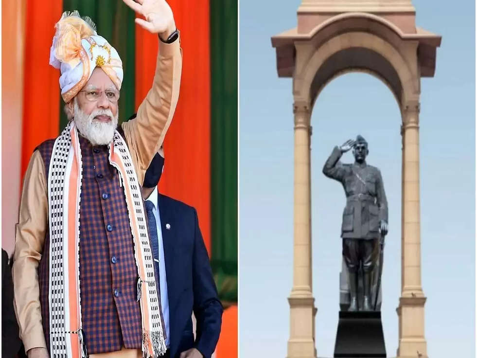 India Gate: इंडिया गेट पर सुभाष चंद्र बोस की प्रतिमा का अनावरण आज, जानिए 