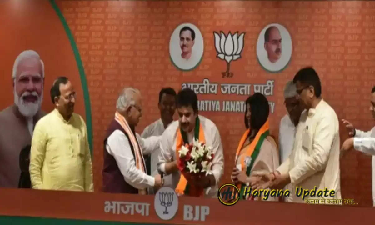 Kuldeep Bishnoi Join BJP