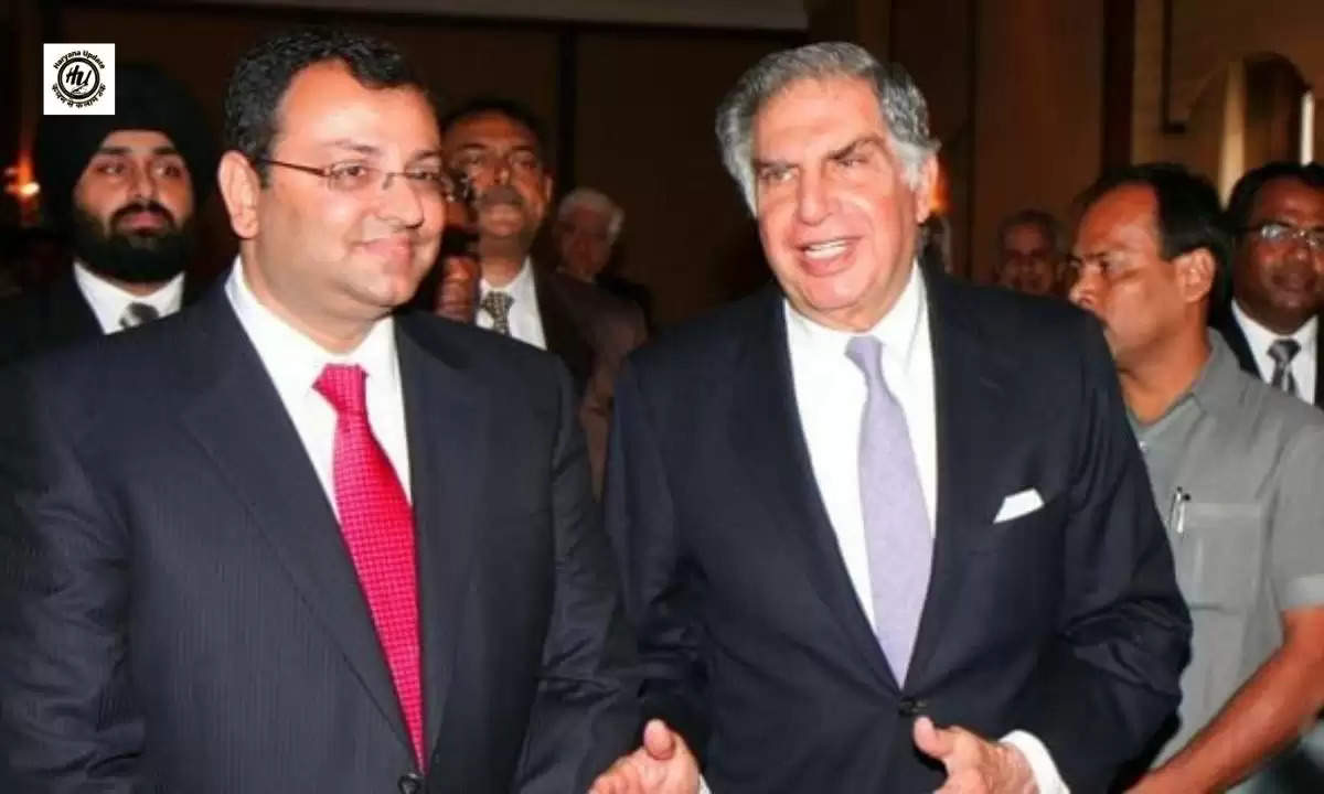 Ratan Tata and Cyrus Mistry